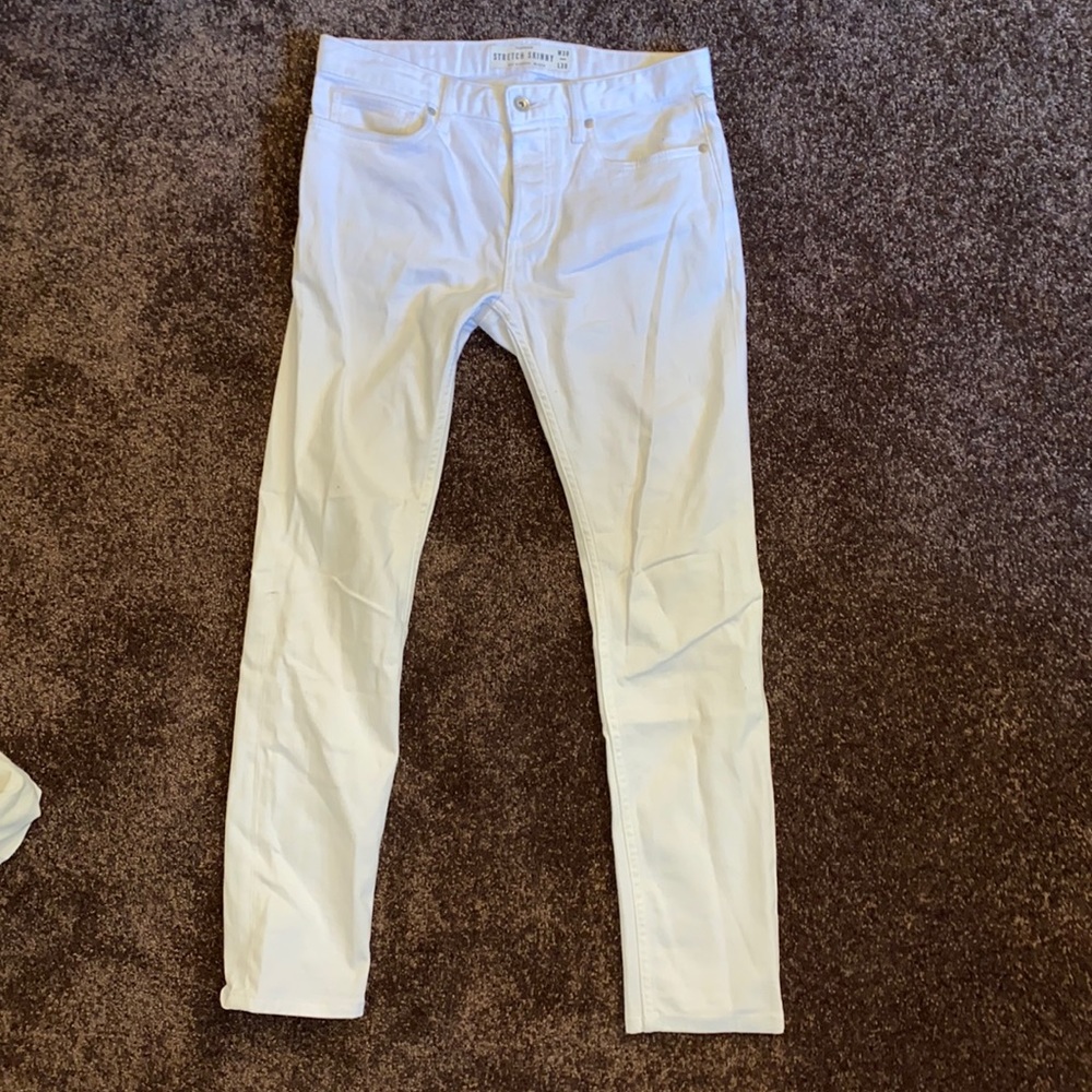 Topman Stretch Skinny Jeans